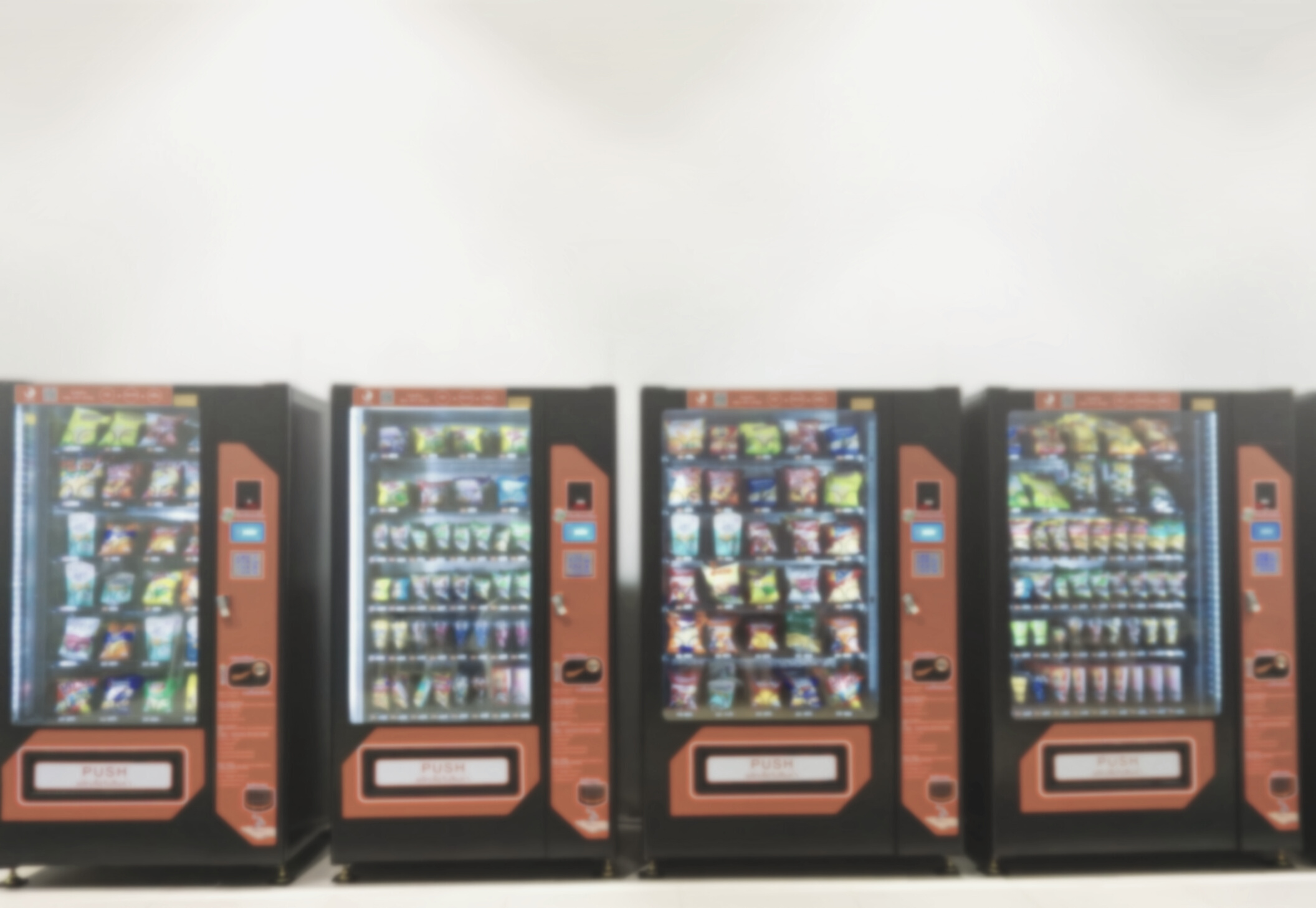 Blurred picture of Vending machine.